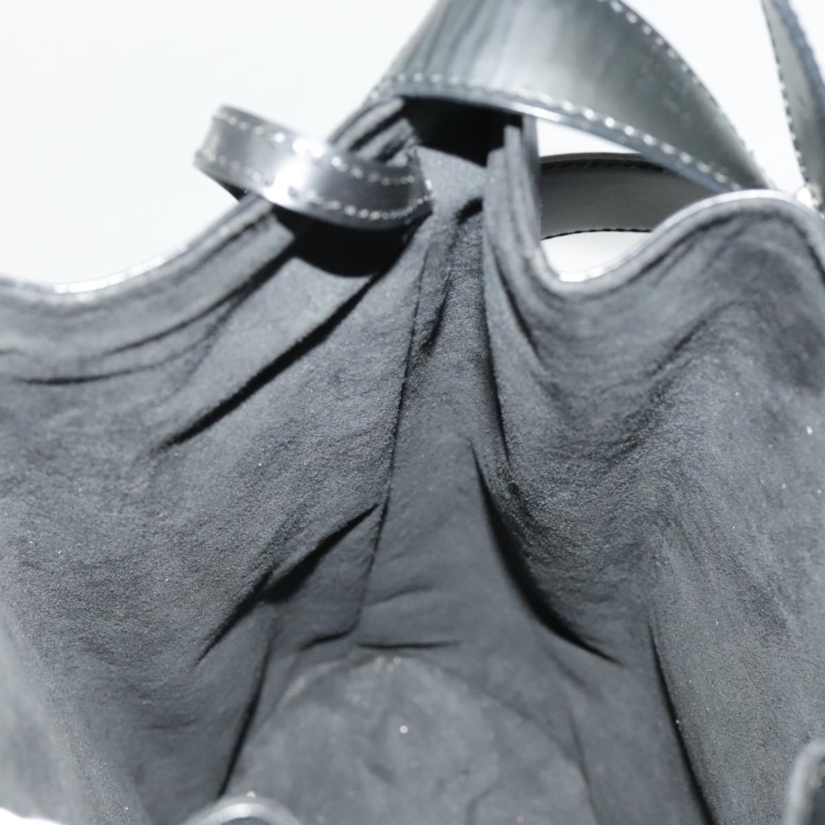 Louis Vuitton Sac D'épaule Black Leather Shoulder Bag