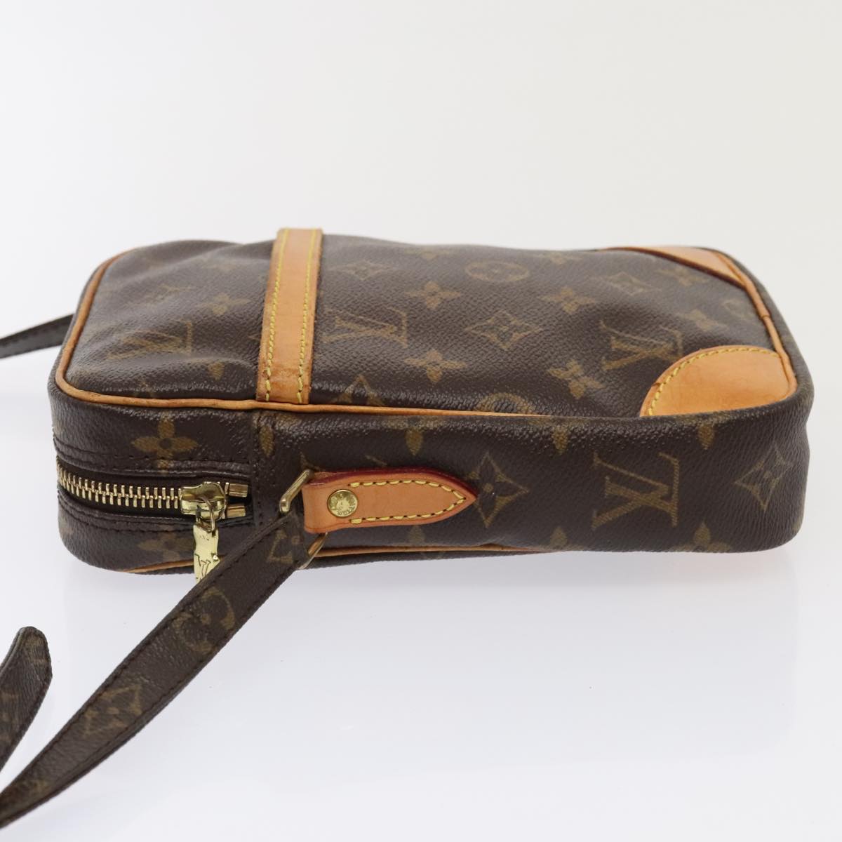 Louis Vuitton Danube Brown Canvas Shoulder Bag