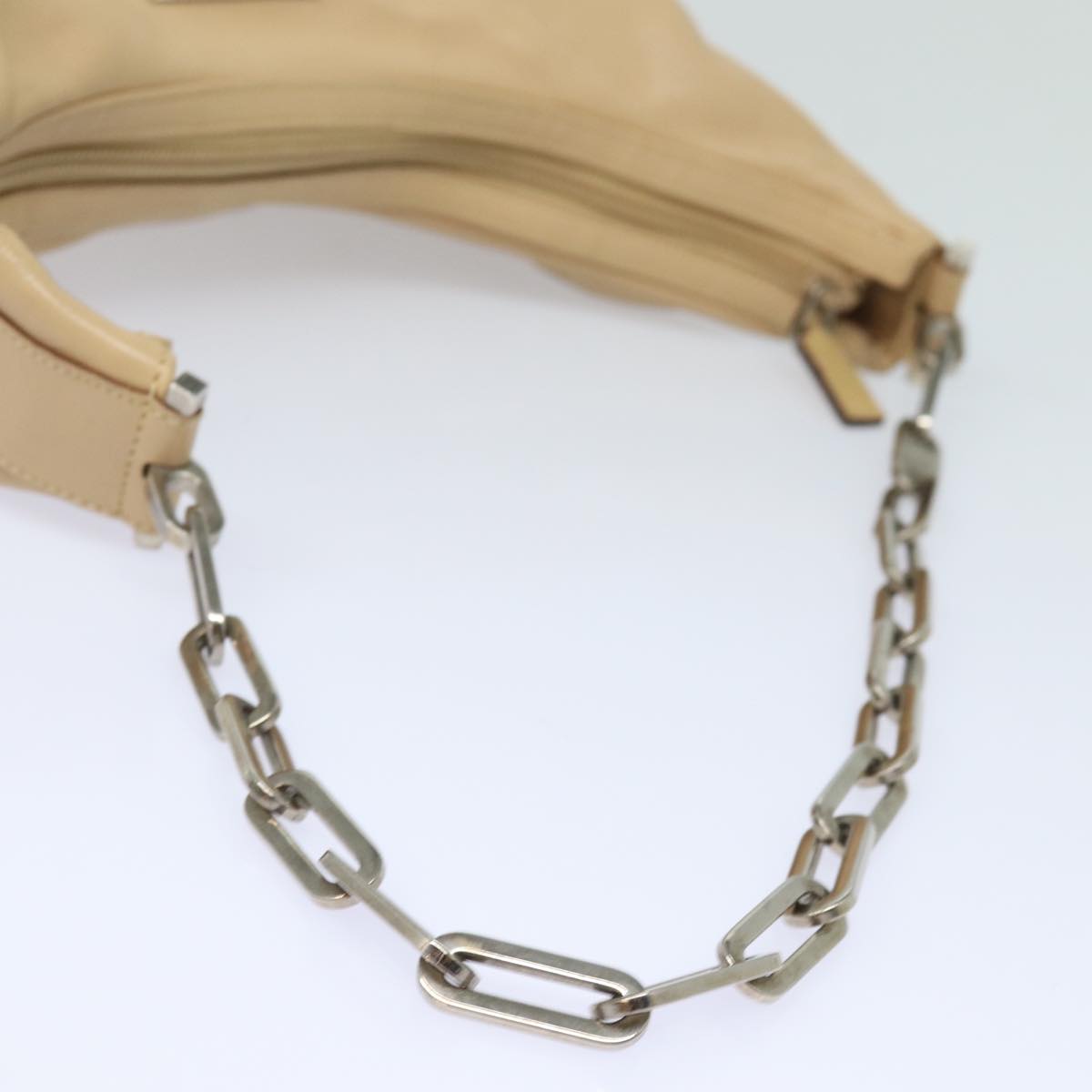 Gucci Jackie Beige Leather Shoulder Bag