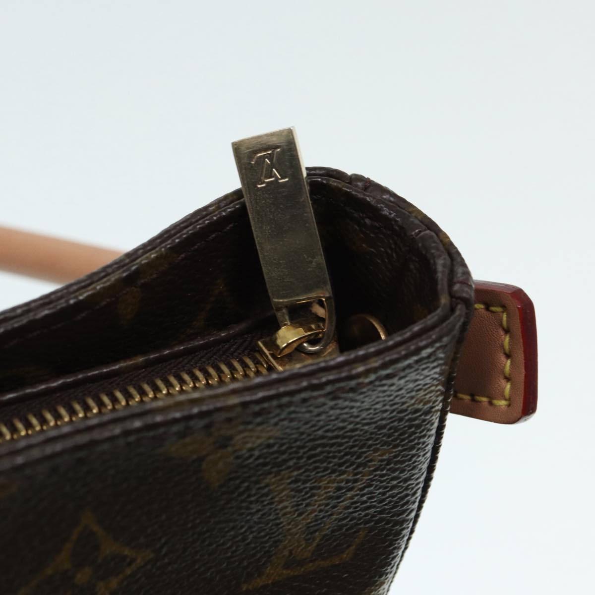 Louis Vuitton Looping Gm Brown Canvas Shoulder Bag