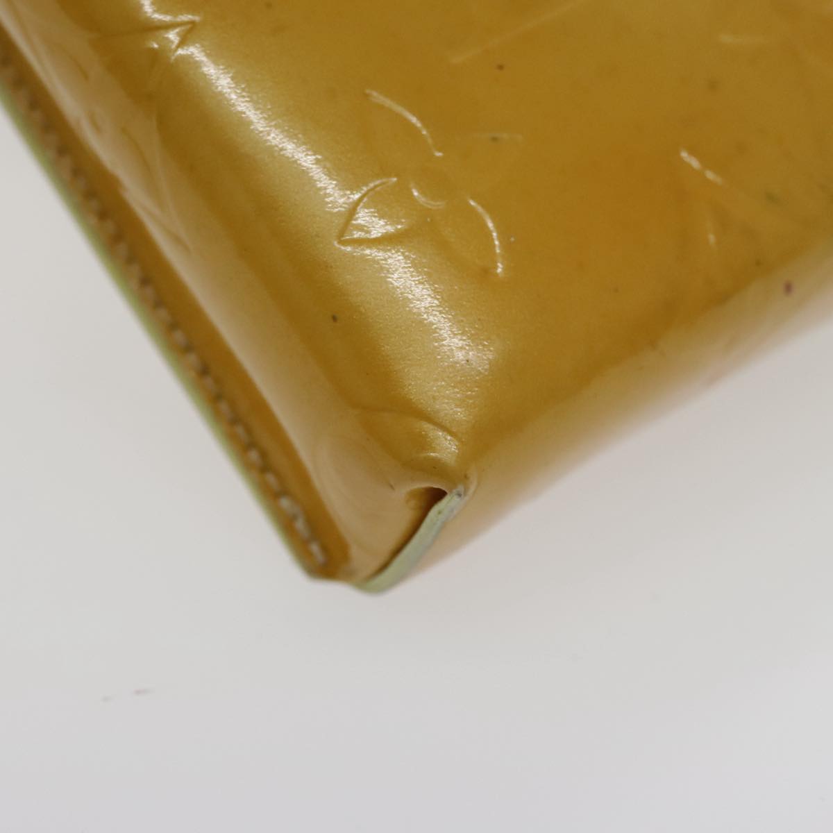 Louis Vuitton Walker Yellow Patent Leather Wallet