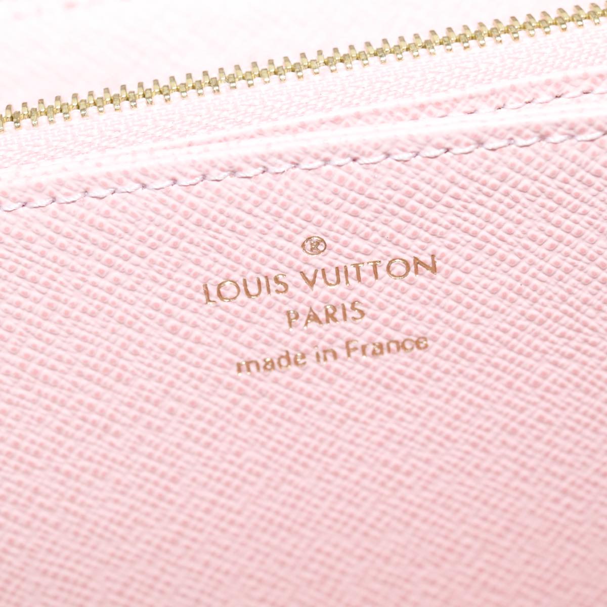 Louis Vuitton Zippy Wallet White Canvas Wallet