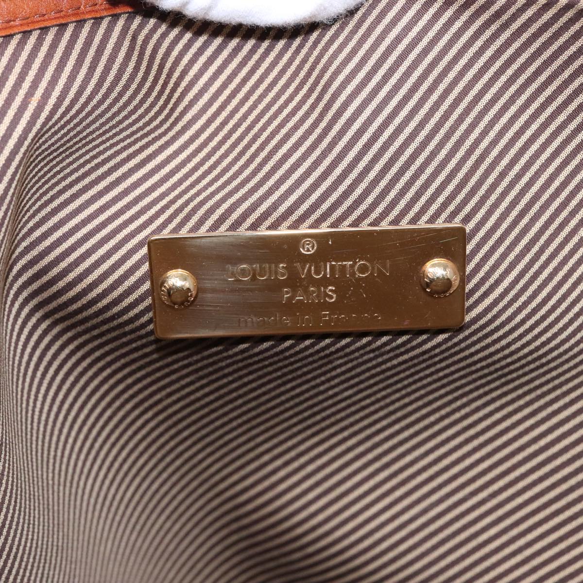 Louis Vuitton Trotteur Brown Leather Shoulder Bag
