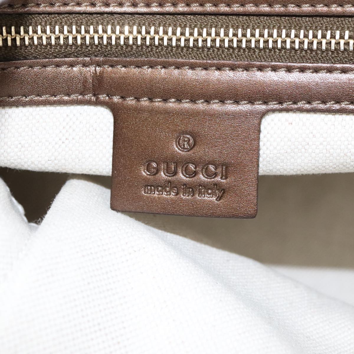 Gucci Guccissima Brown Leather Tote Bag