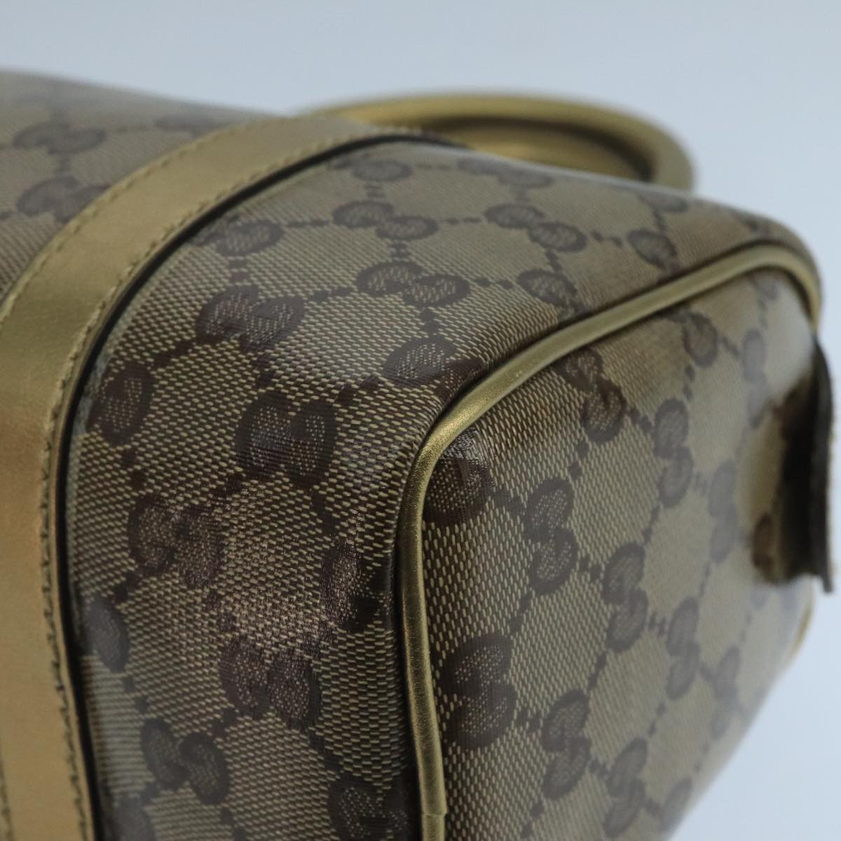 Gucci Gg Canvas Brown Canvas Handbag