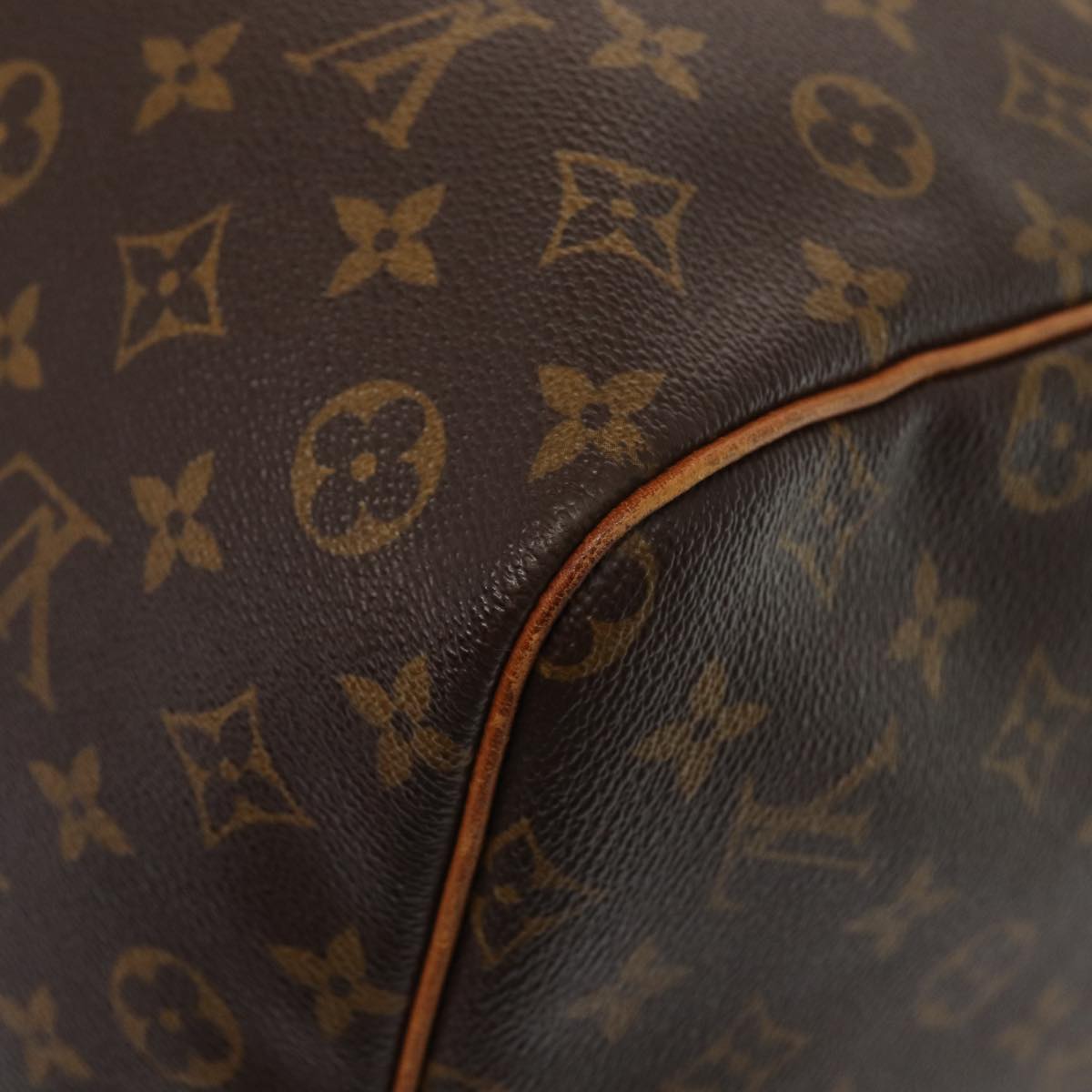 Louis Vuitton Keepall 60 Brown Canvas Travel Bag