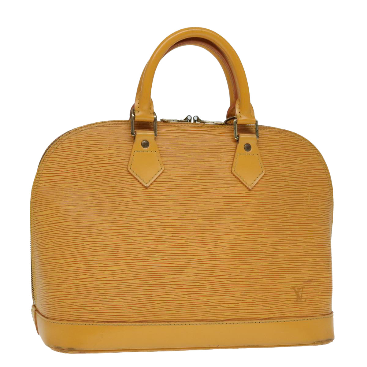 Louis Vuitton Yellow Leather Handbag