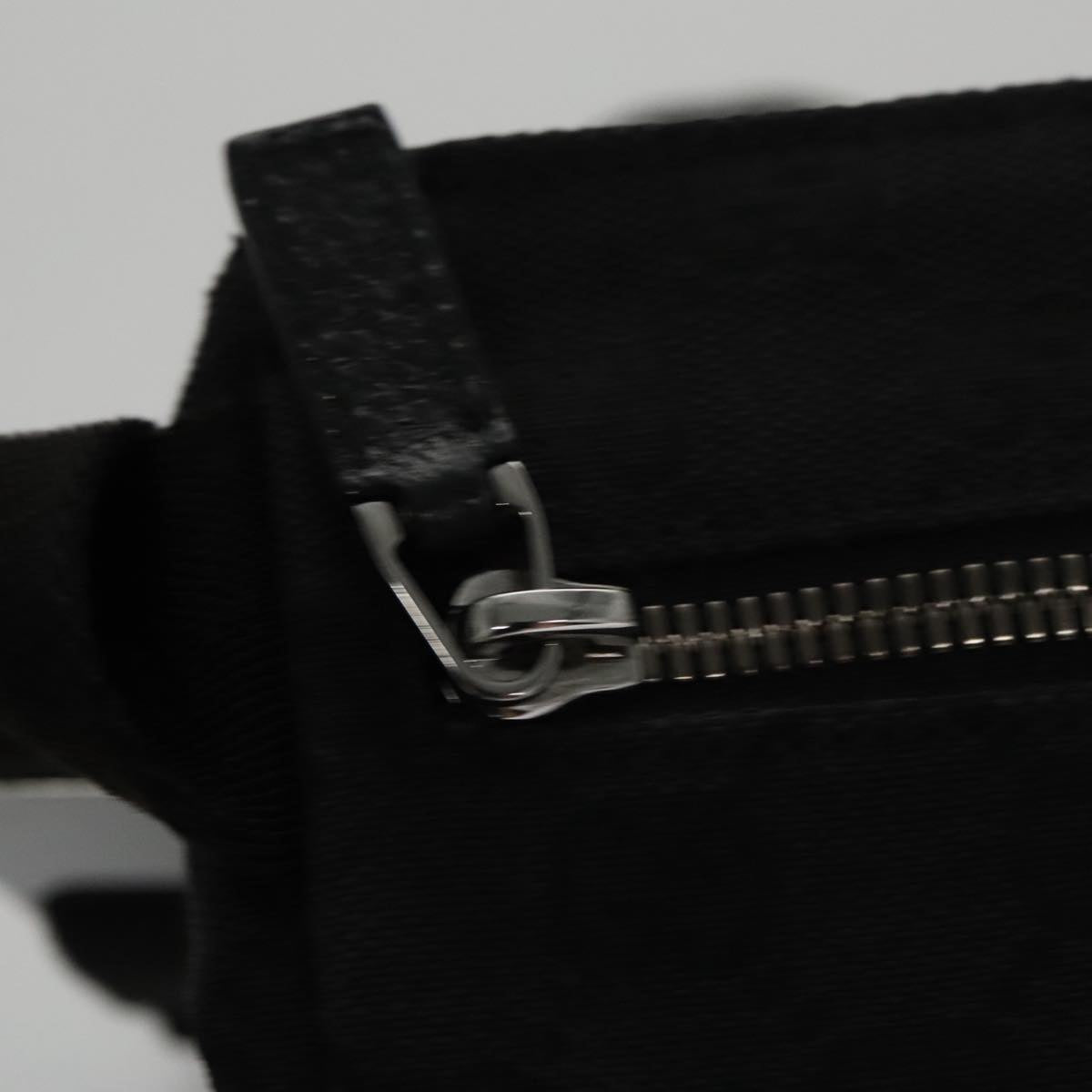 Gucci Belt Bag Black Canvas Shoulder Bag