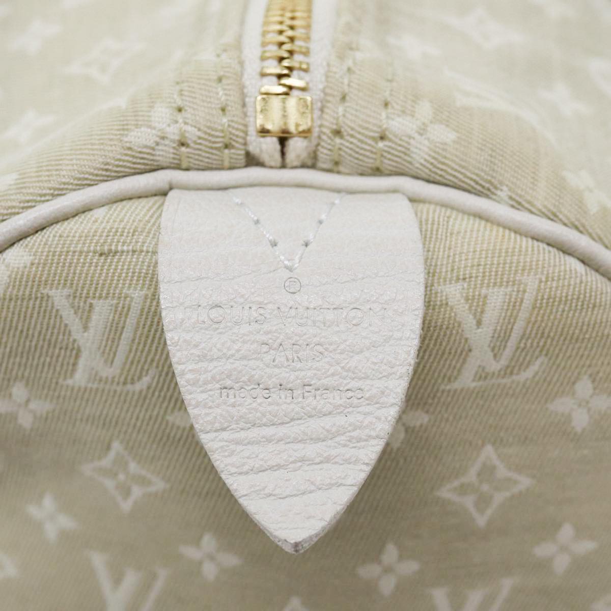 Louis Vuitton Speedy 30 Beige Canvas Handbag