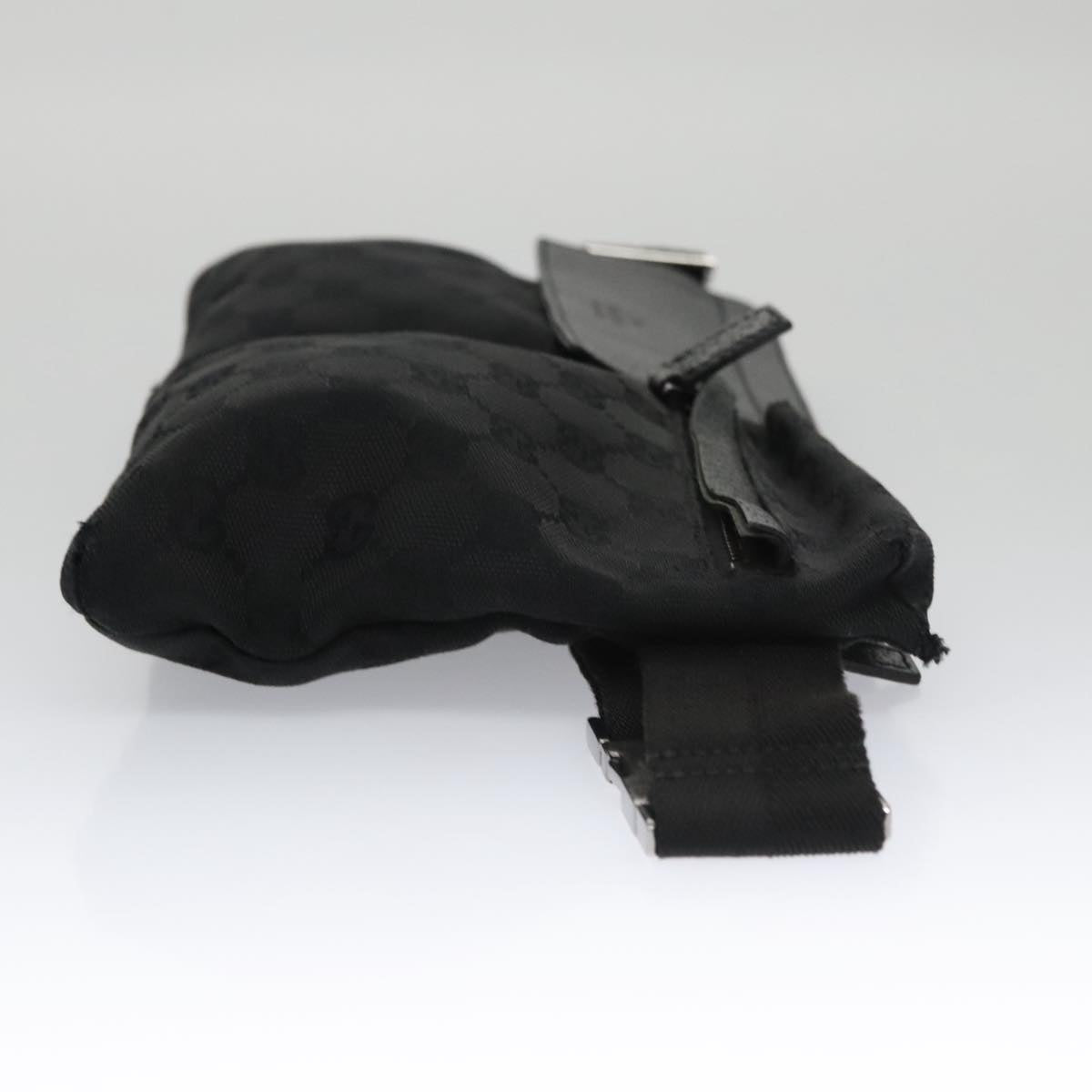 Gucci Black Canvas Shoulder Bag