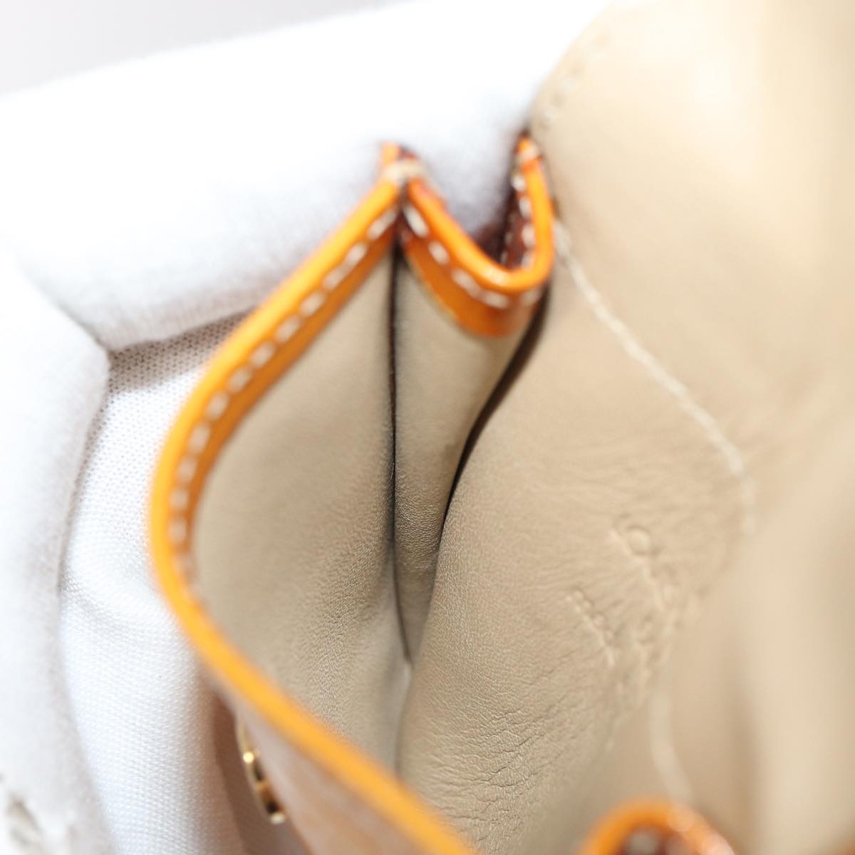 Louis Vuitton Lafayette Street Beige Patent Leather Wallet