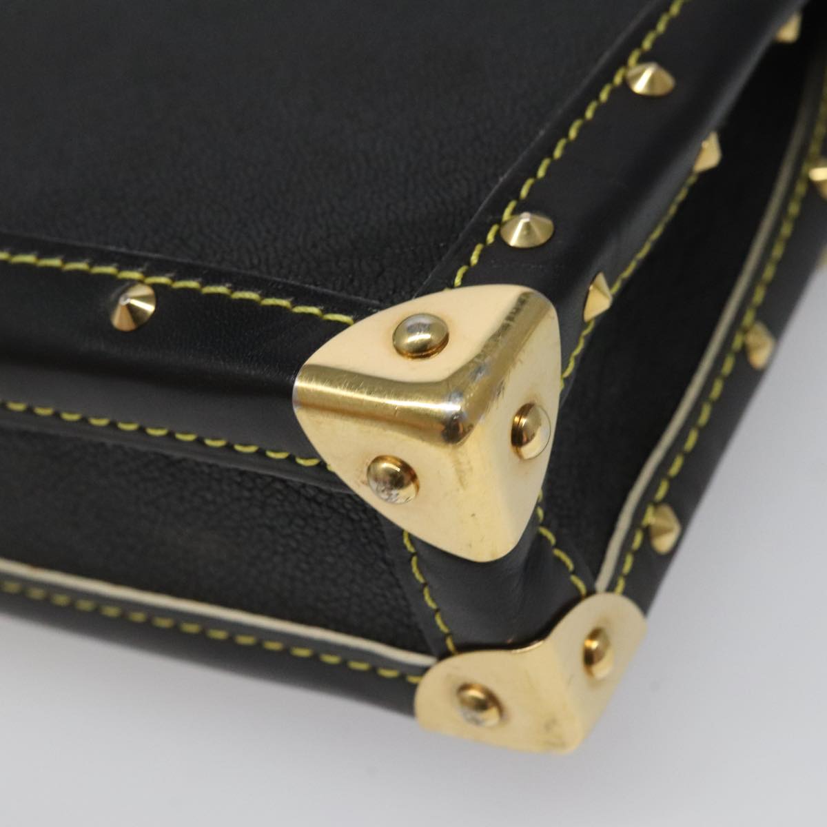 Louis Vuitton Suhali Black Leather Shoulder Bag