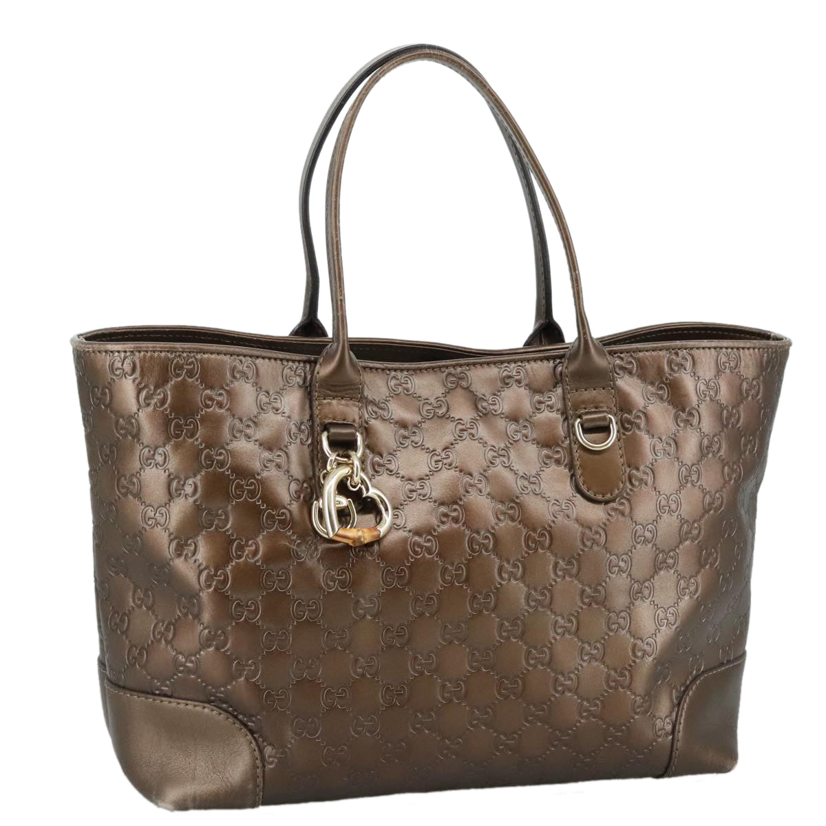 Gucci Guccissima Brown Leather Tote Bag
