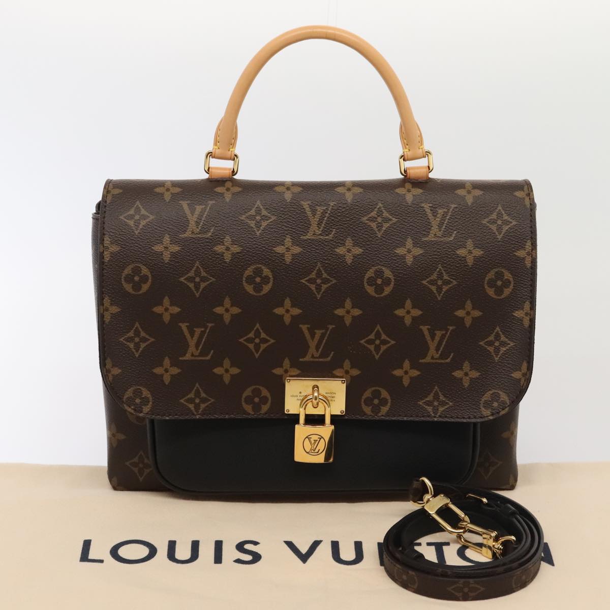Louis Vuitton Marignan Brown Canvas Handbag