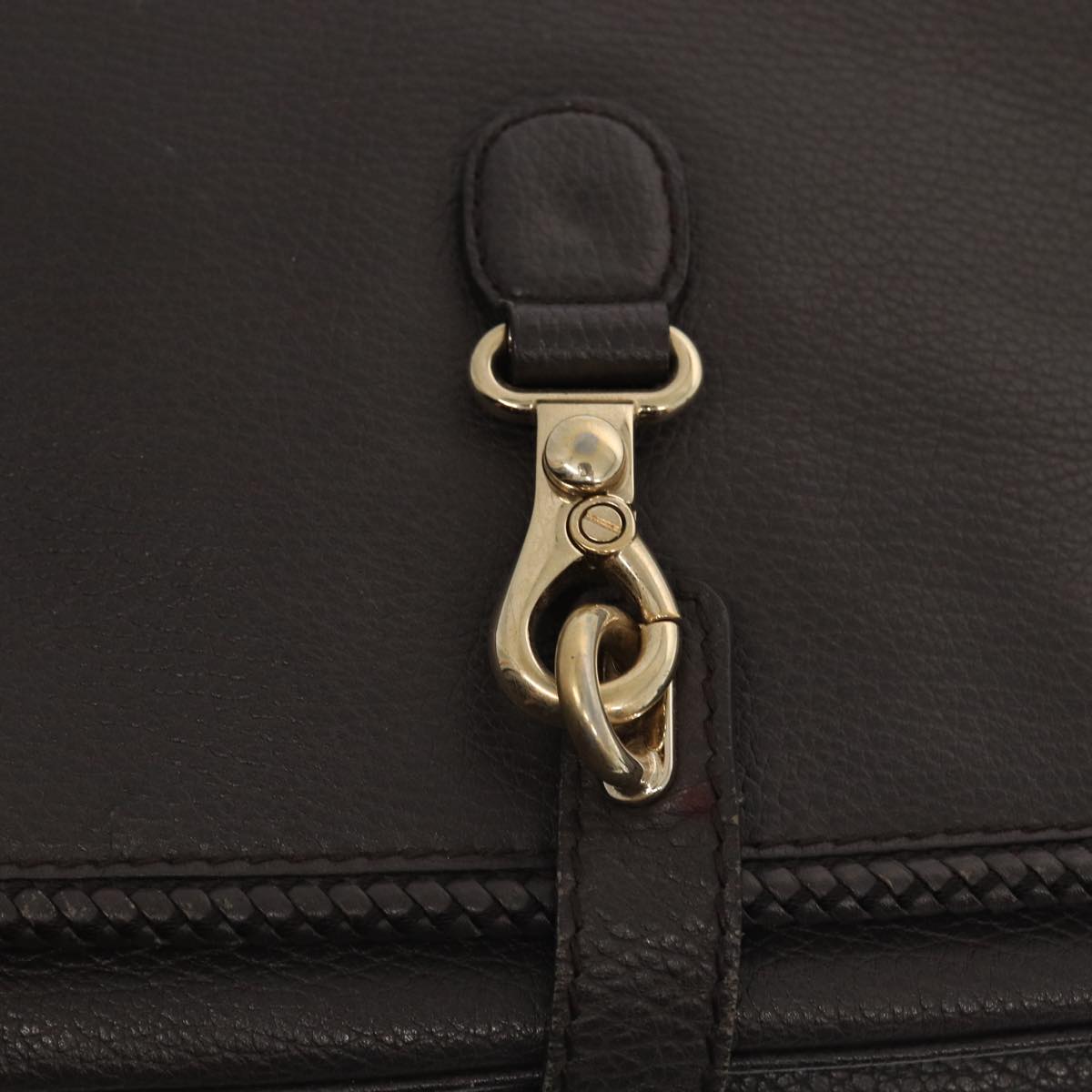 Gucci Marrakech Brown Leather Shoulder Bag