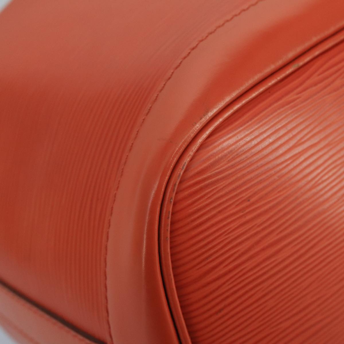 Louis Vuitton Noé Bb Orange Leather Shoulder Bag
