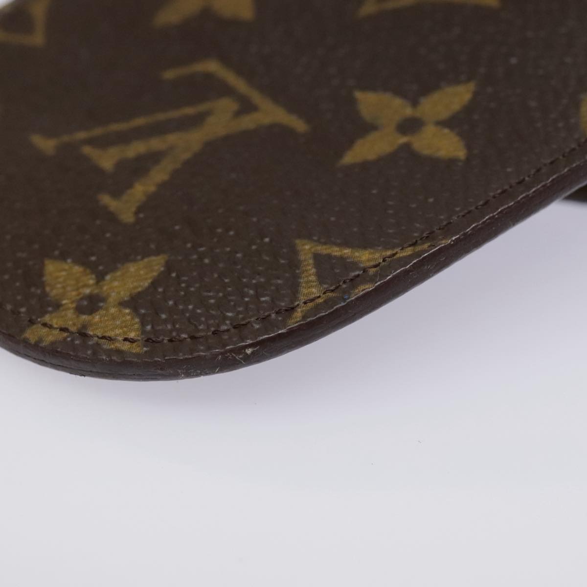 Louis Vuitton Glasses Case Brown Canvas Jewelleryset Jewelry