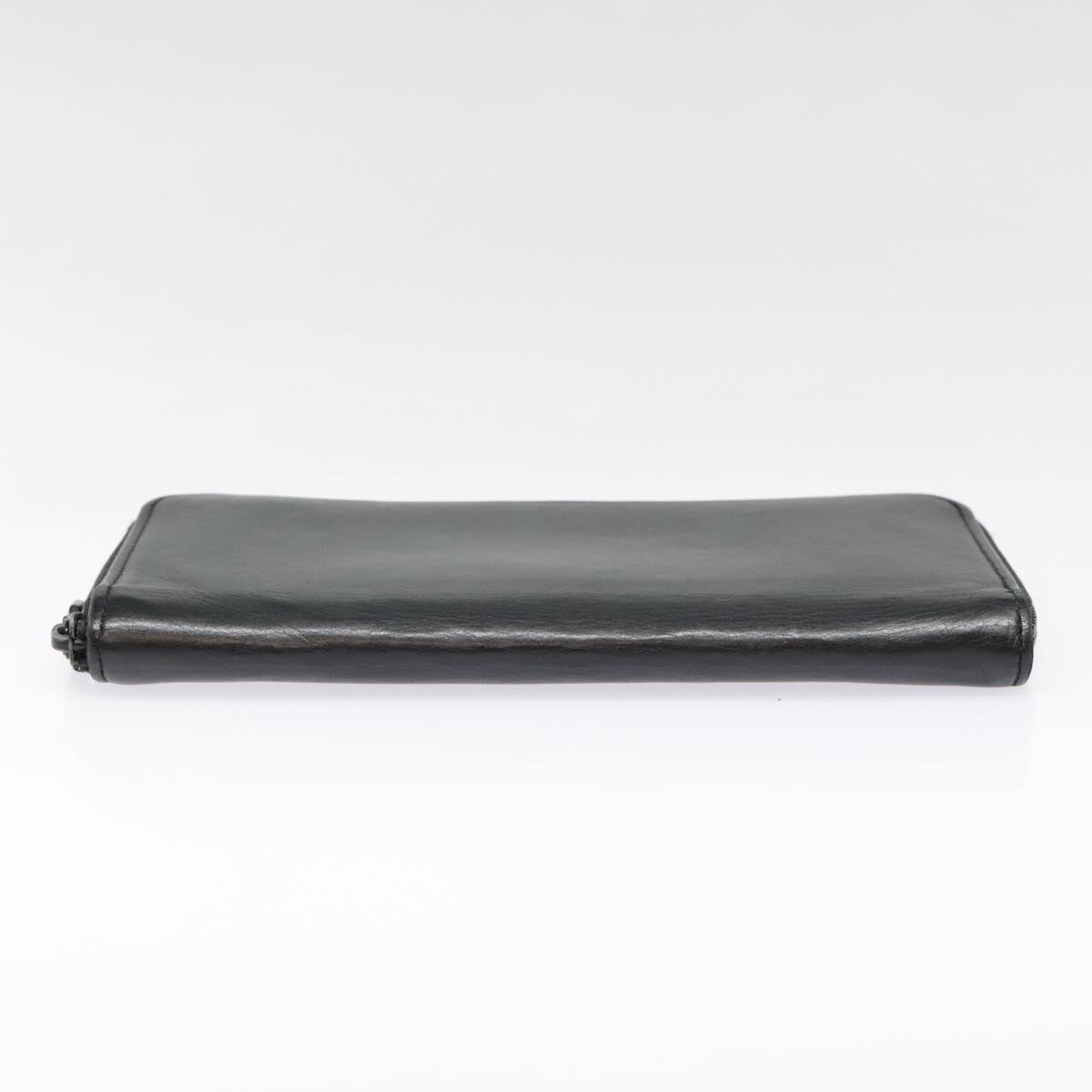 Louis Vuitton Zippy Wallet Vertical Black Leather Wallet