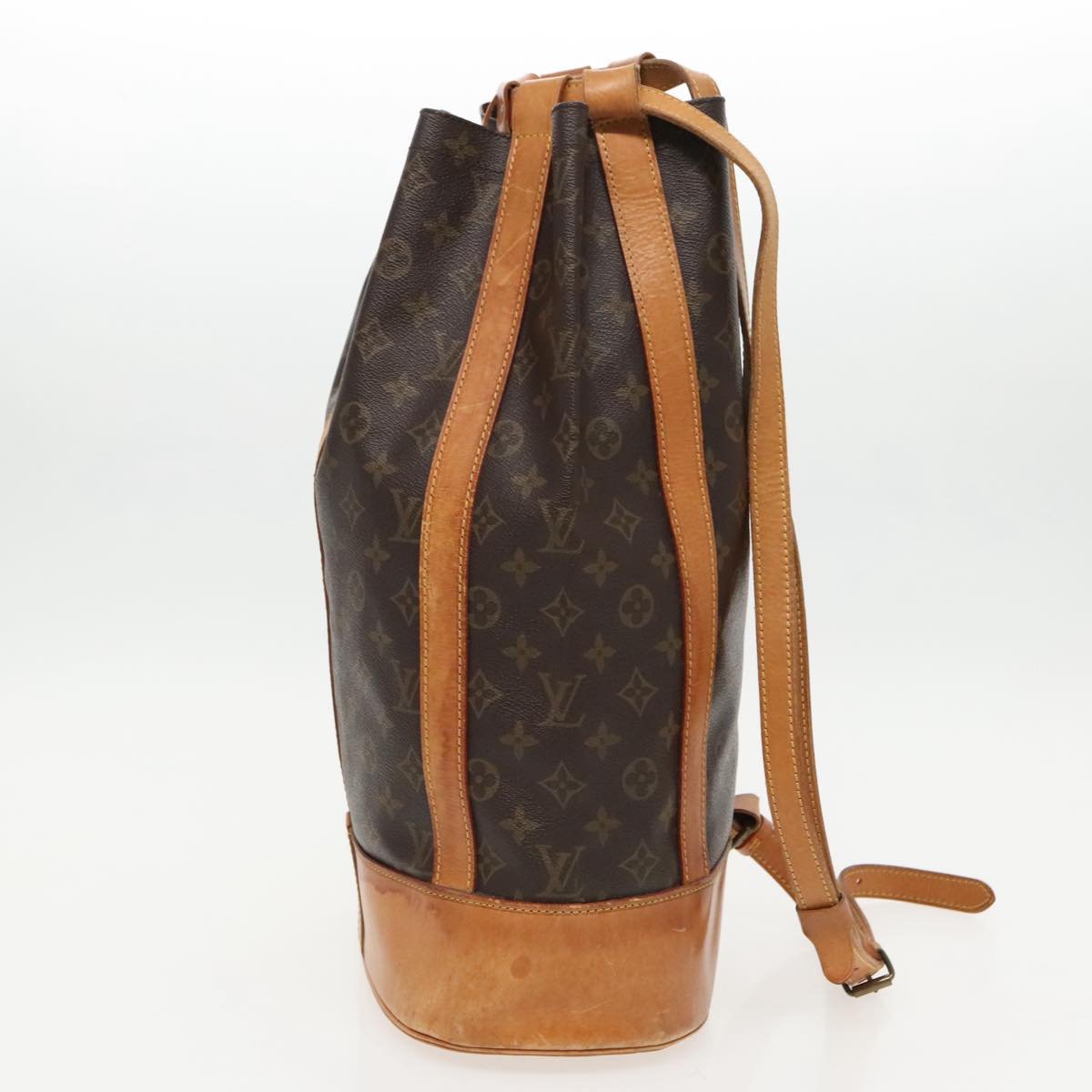 Louis Vuitton Randonnée Brown Canvas Shoulder Bag