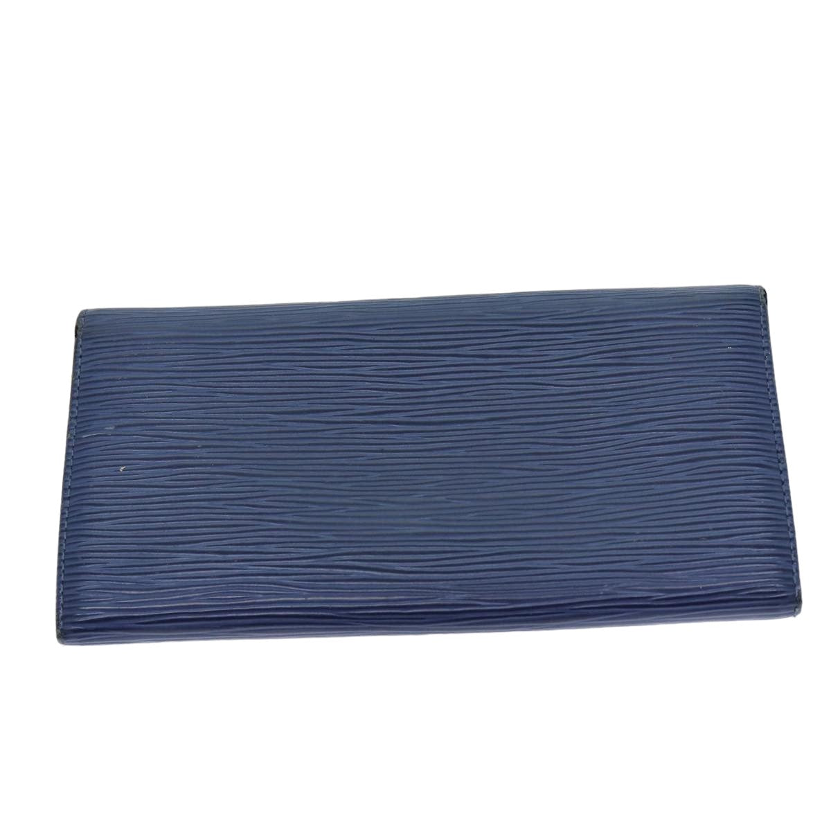 Louis Vuitton Sarah Blue Leather Wallet