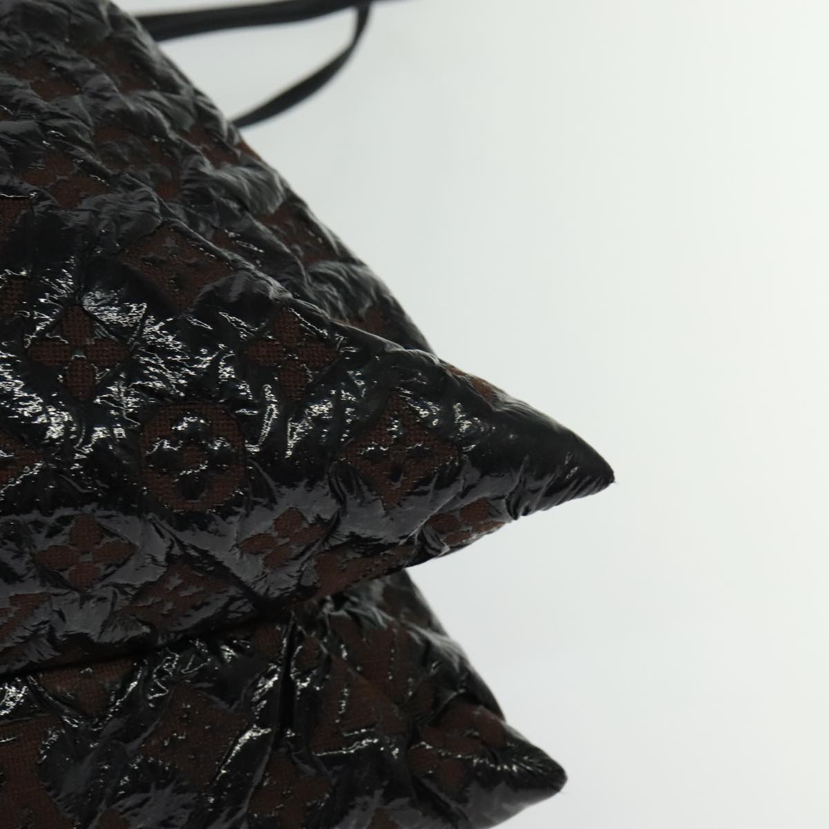 Louis Vuitton Squishy Black Canvas Shoulder Bag