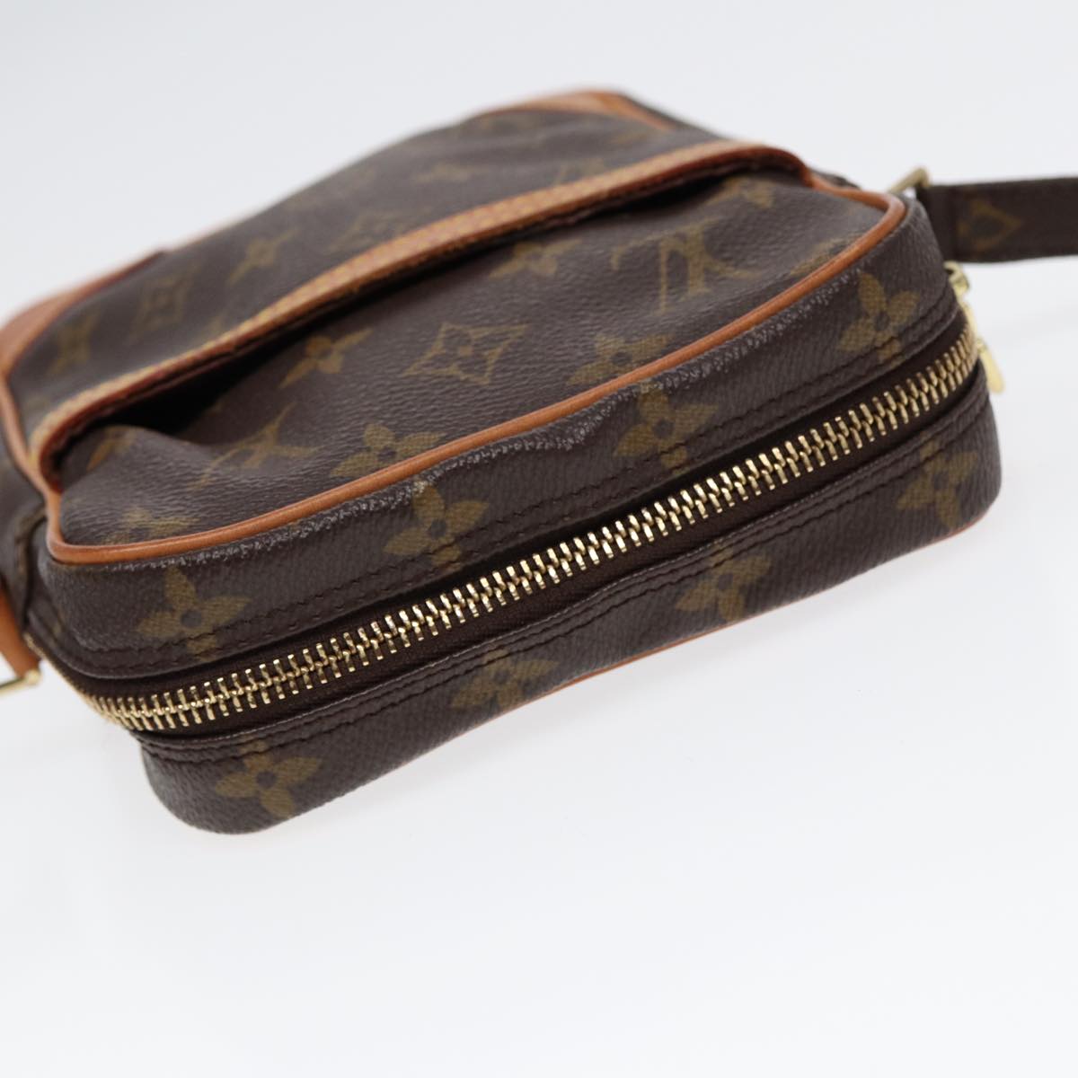 Louis Vuitton Danube Brown Canvas Shoulder Bag
