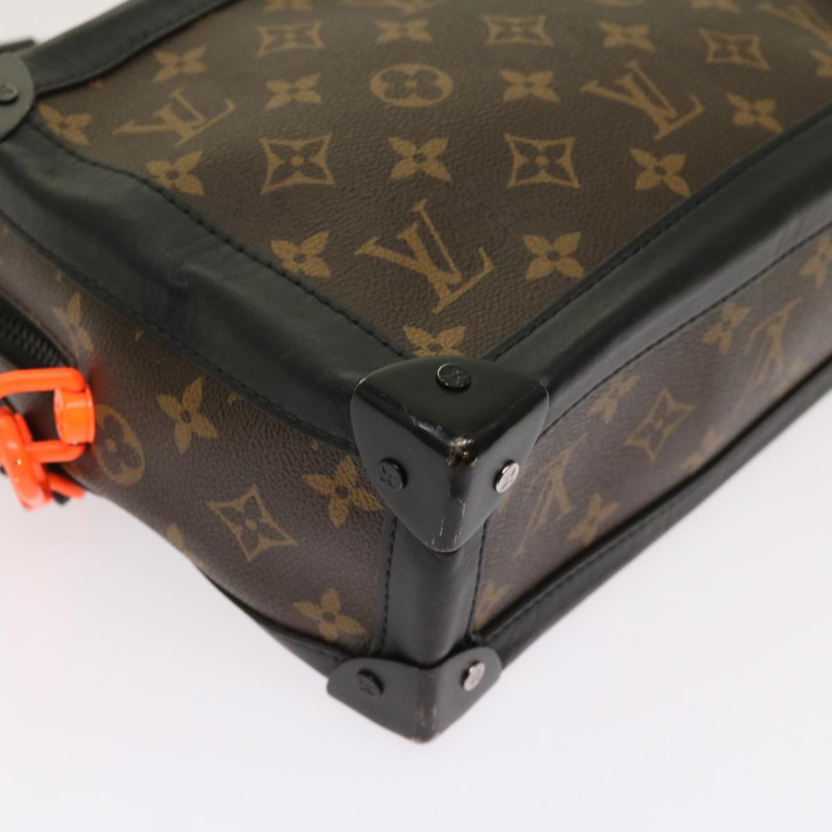 Louis Vuitton Trunk Brown Canvas Shoulder Bag
