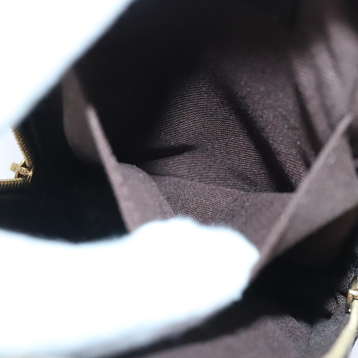 Louis Vuitton Okapi Brown Canvas Clutch Bag