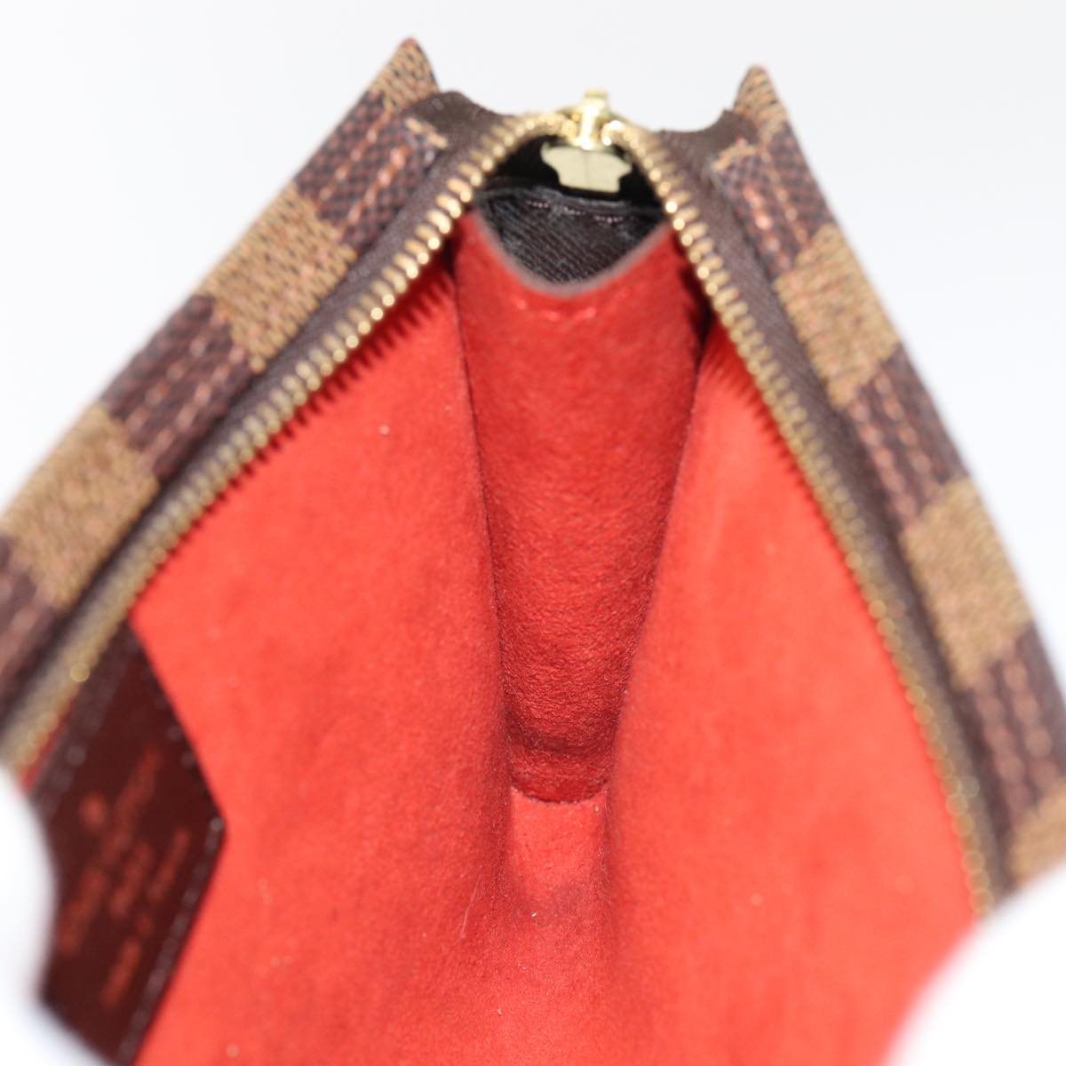 Louis Vuitton Trousse De Toilette Brown Canvas Clutch Bag