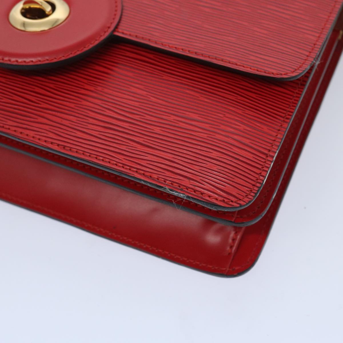 Louis Vuitton Friedland Red Leather Shoulder Bag