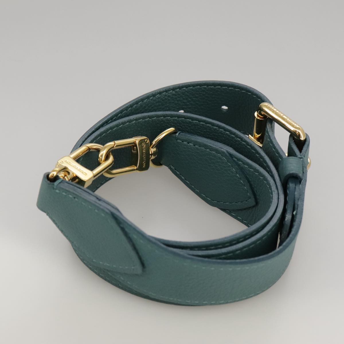 Louis Vuitton Selene Blue Leather Shoulder Bag