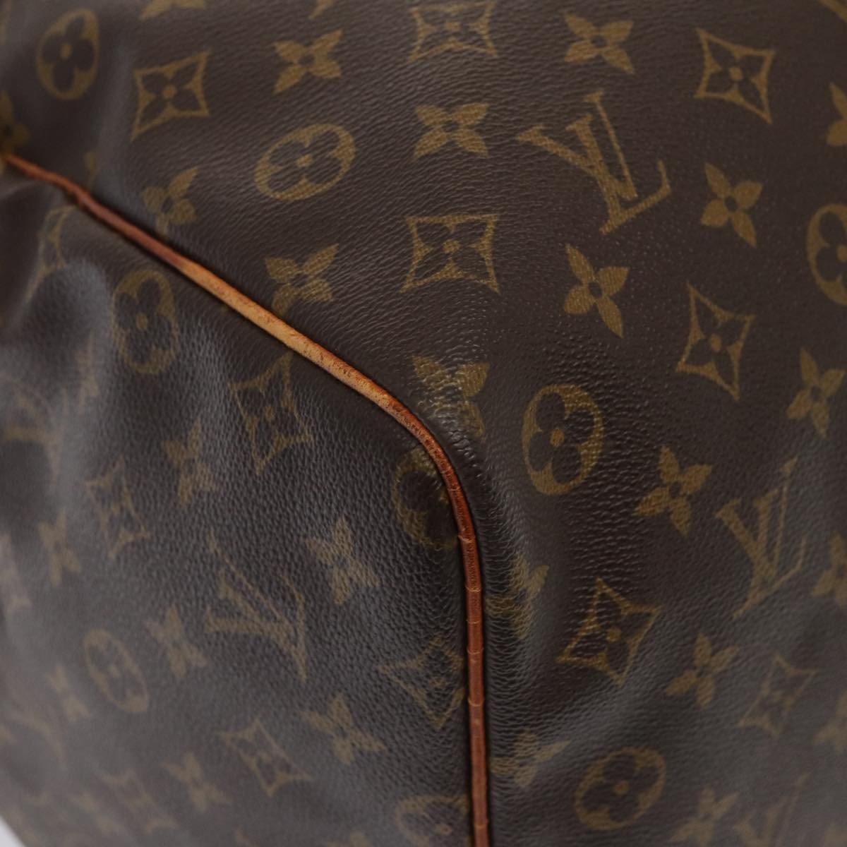 Louis Vuitton Keepall 60 Brown Canvas Travel Bag