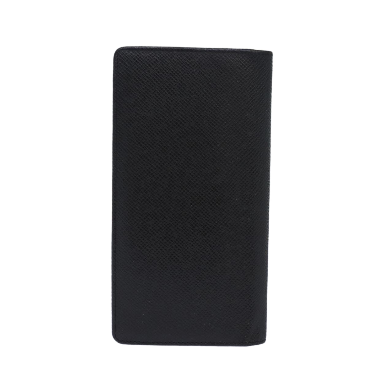 Louis Vuitton Portefeuille Brazza Black Leather Wallet