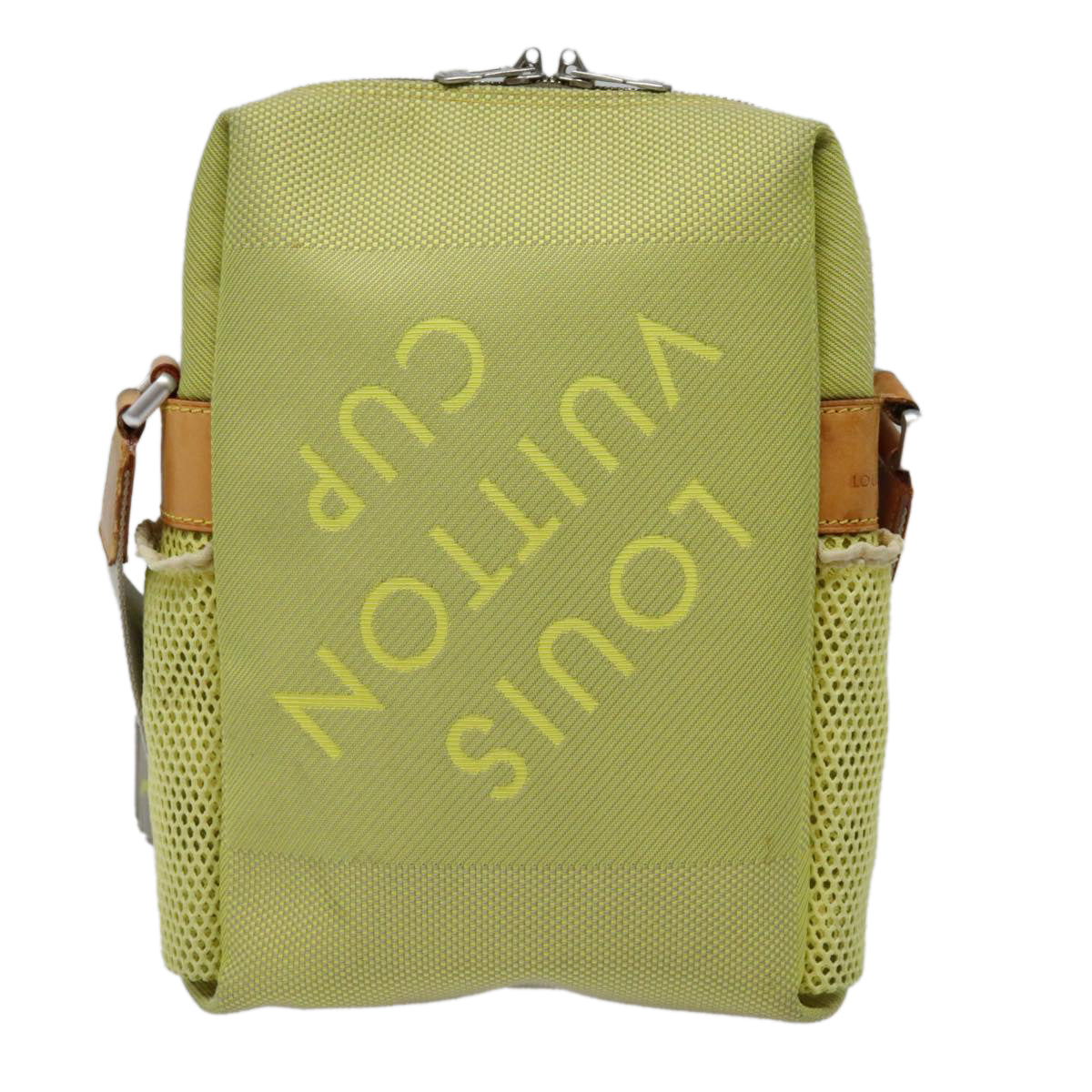 Louis Vuitton Weathery Green Canvas Shoulder Bag