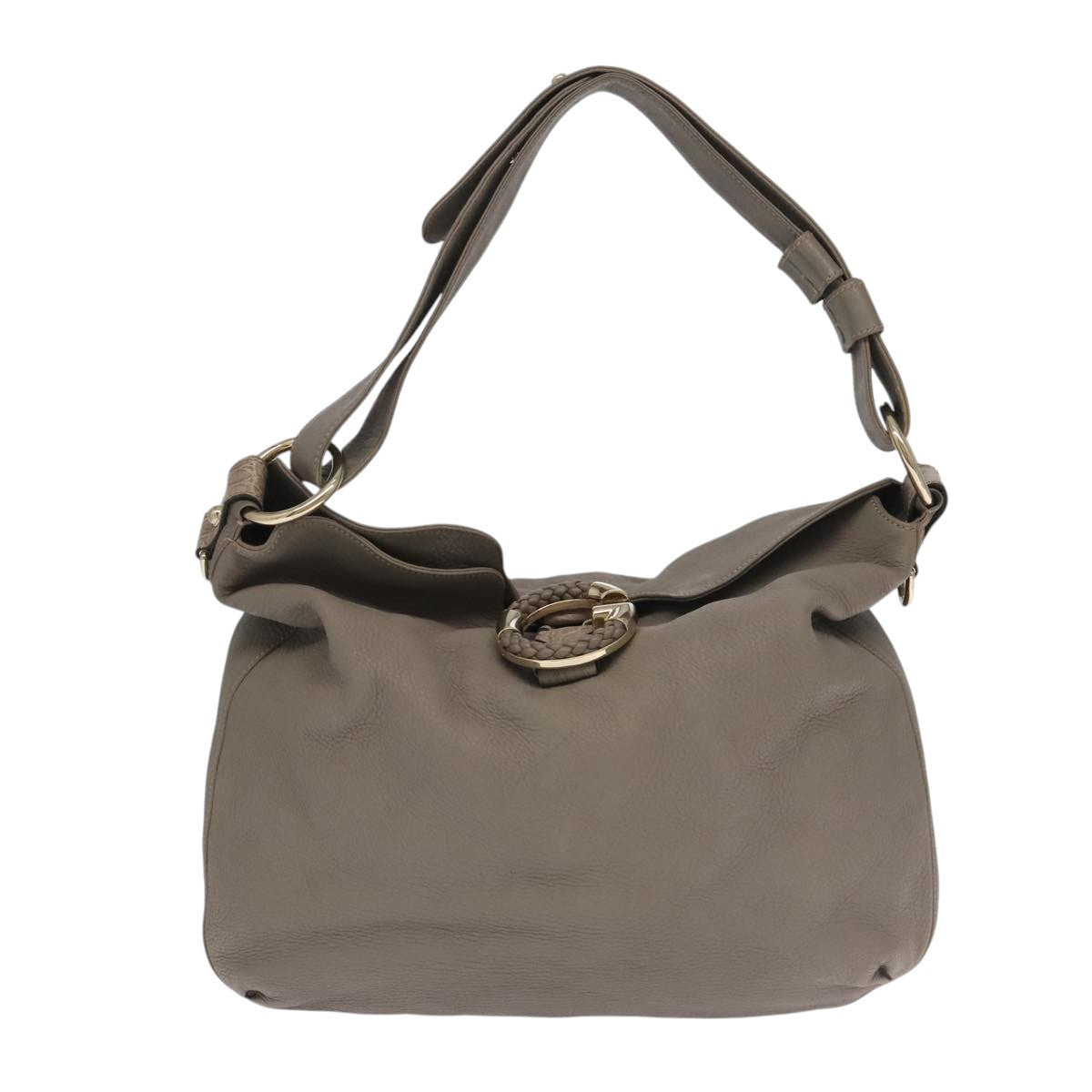Gucci Hobo Brown Leather Shoulder Bag ()