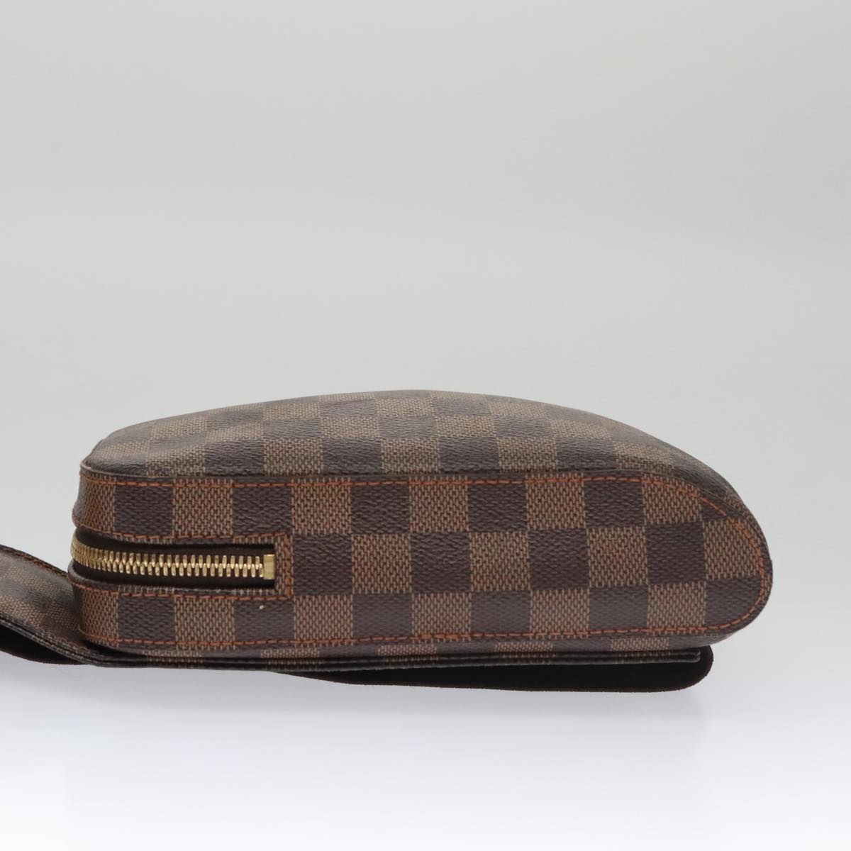 Louis Vuitton Geronimos Brown Canvas Shoulder Bag