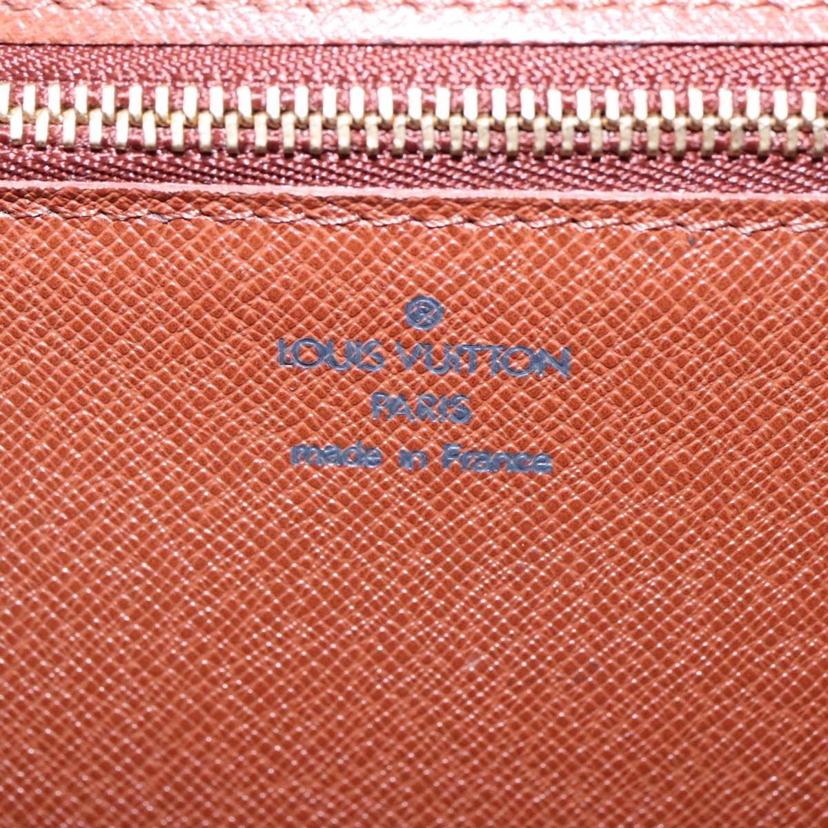 Louis Vuitton Bordeaux Brown Canvas Shoulder Bag