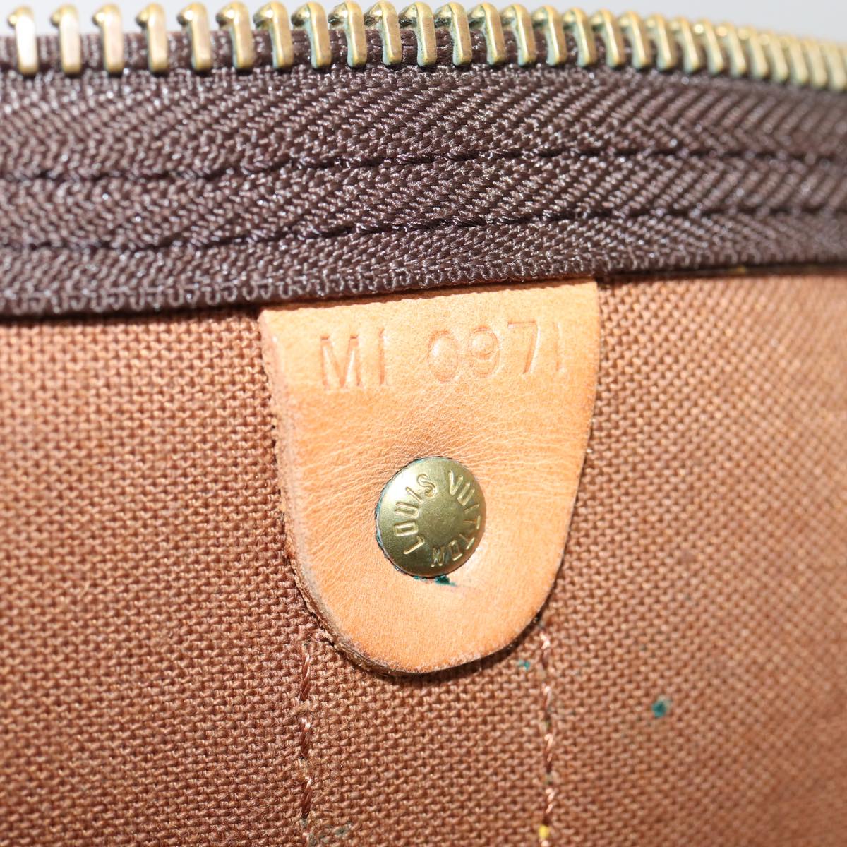 Louis Vuitton Keepall 60 Brown Canvas Travel Bag