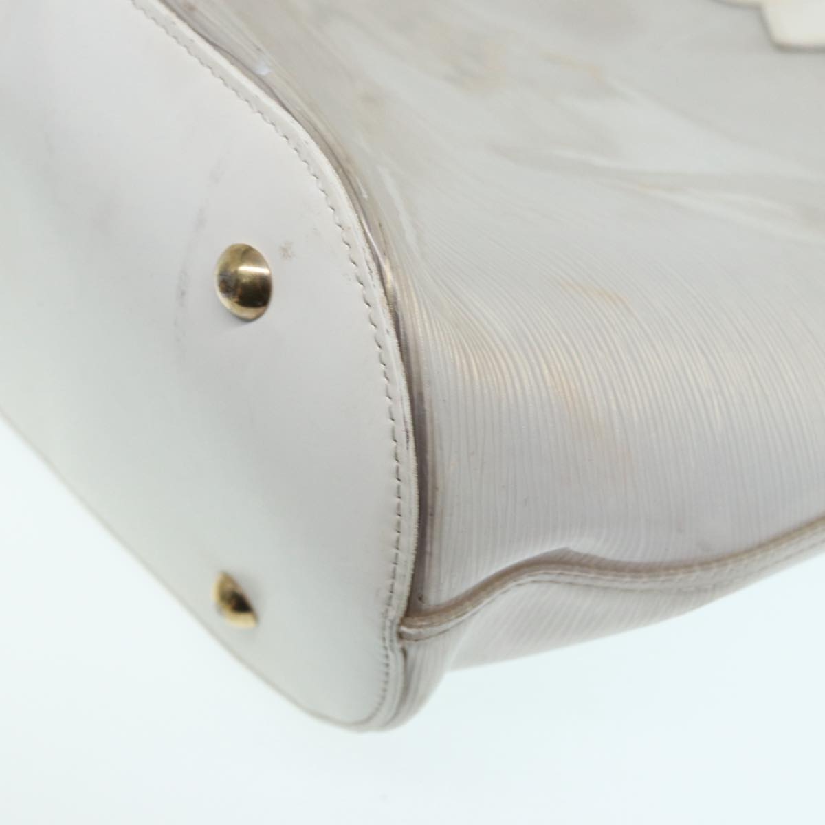 Louis Vuitton Lagoon Bay White Vinyl Tote Bag