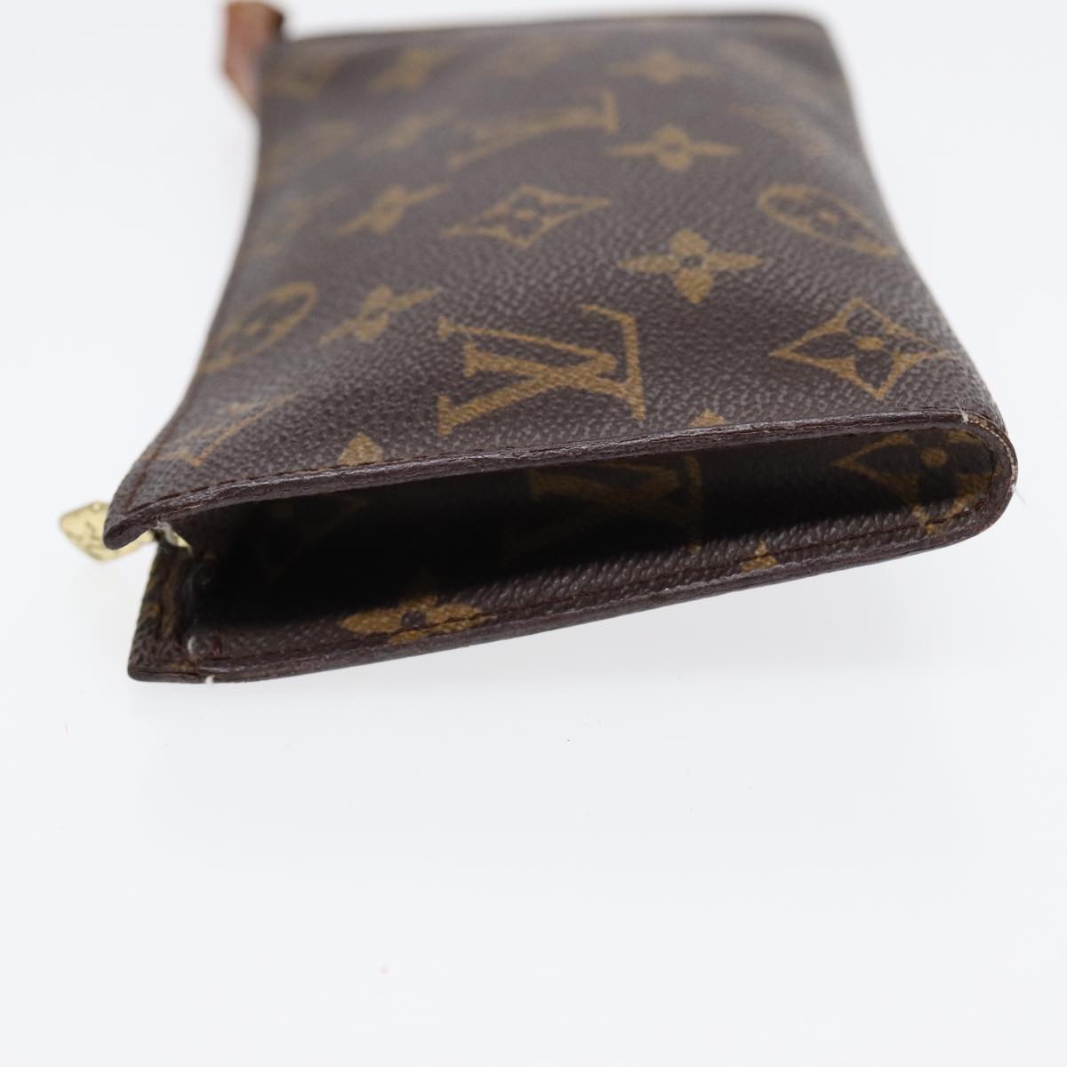 Louis Vuitton Trousse De Toilette Brown Canvas Wallet