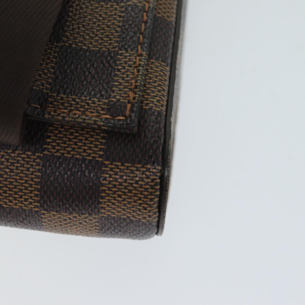 Louis Vuitton Geronimos Brown Canvas Shoulder Bag