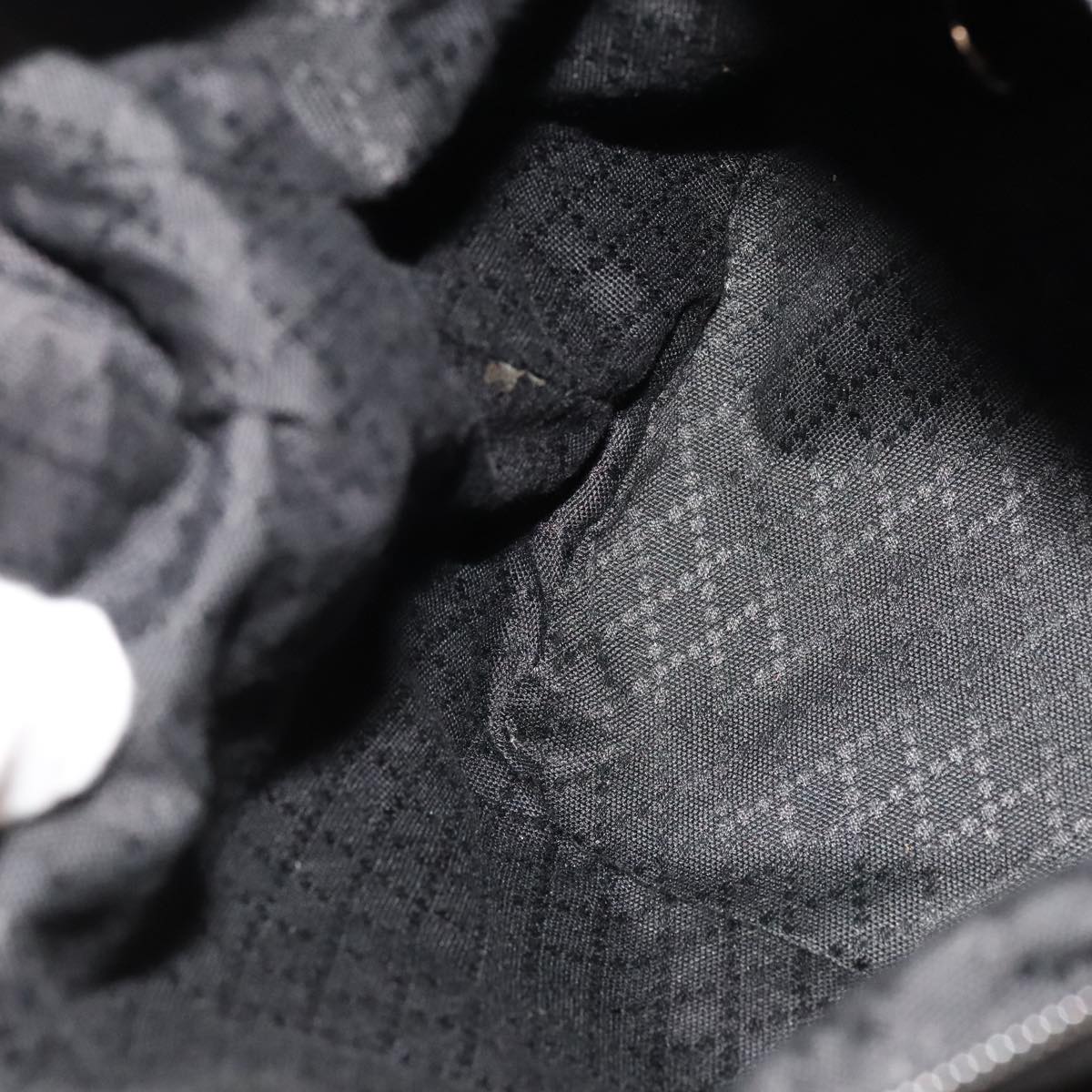 Gucci Bamboo Black Synthetic Handbag