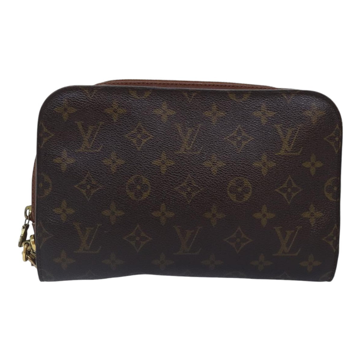Louis Vuitton Orsay Black Canvas Clutch Bag