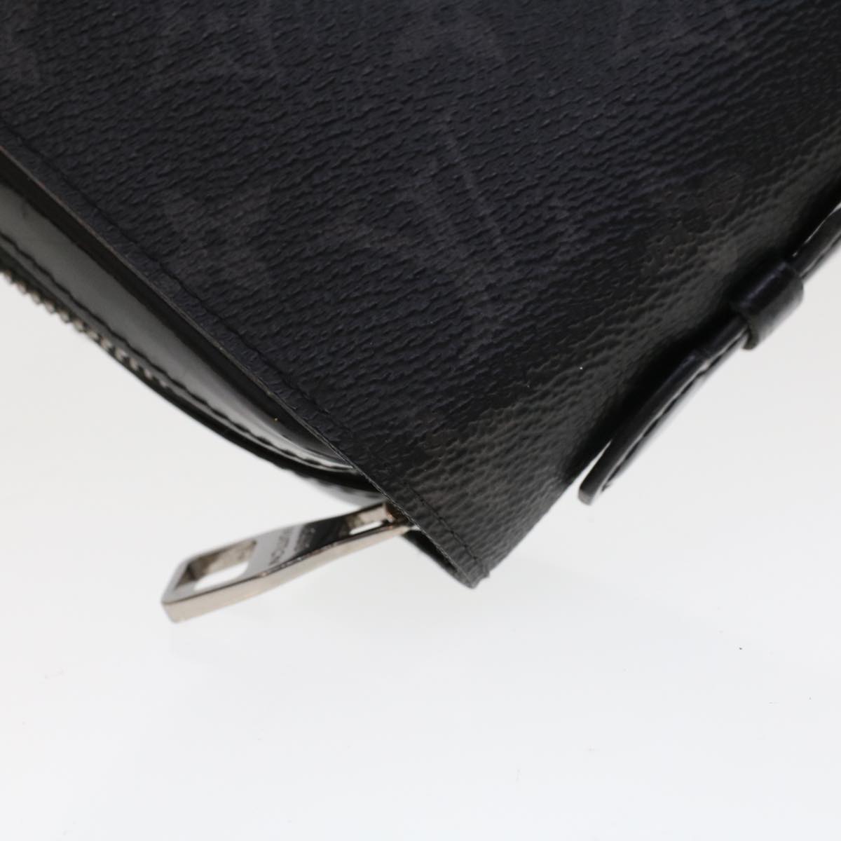 Louis Vuitton Zippy Xl Black Canvas Wallet