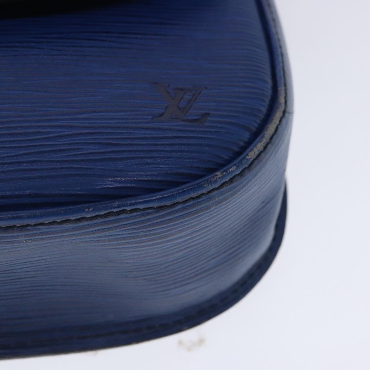 Louis Vuitton Saint Cloud Blue Leather Shoulder Bag