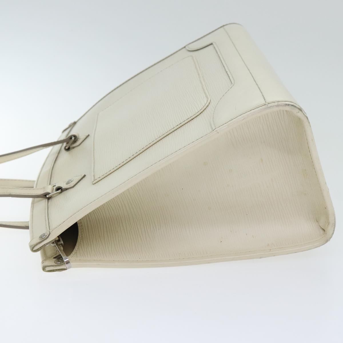 Louis Vuitton Madelaine Ecru Leather Handbag