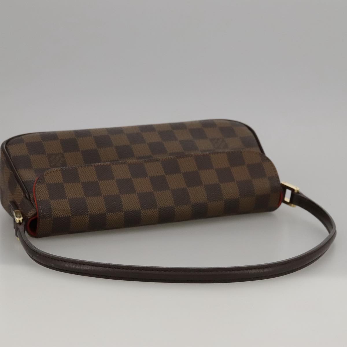 Louis Vuitton Recoleta Brown Canvas Shoulder Bag