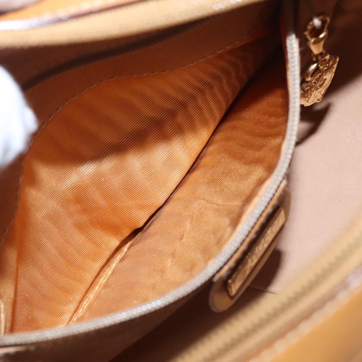 Gucci Micro Small Gg Canvas Brown Canvas Shoulder Bag
