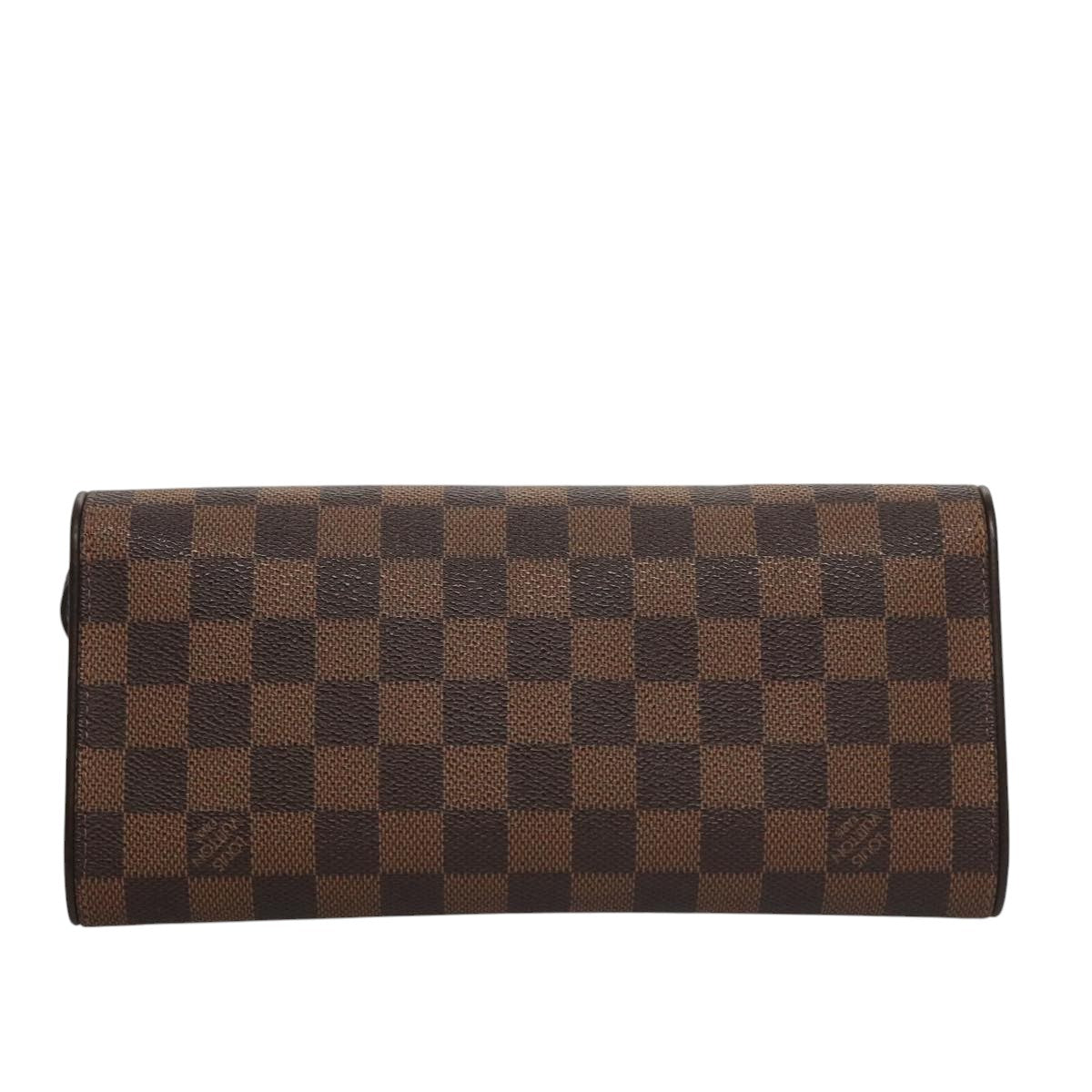 Louis Vuitton Twin Brown Canvas Shoulder Bag