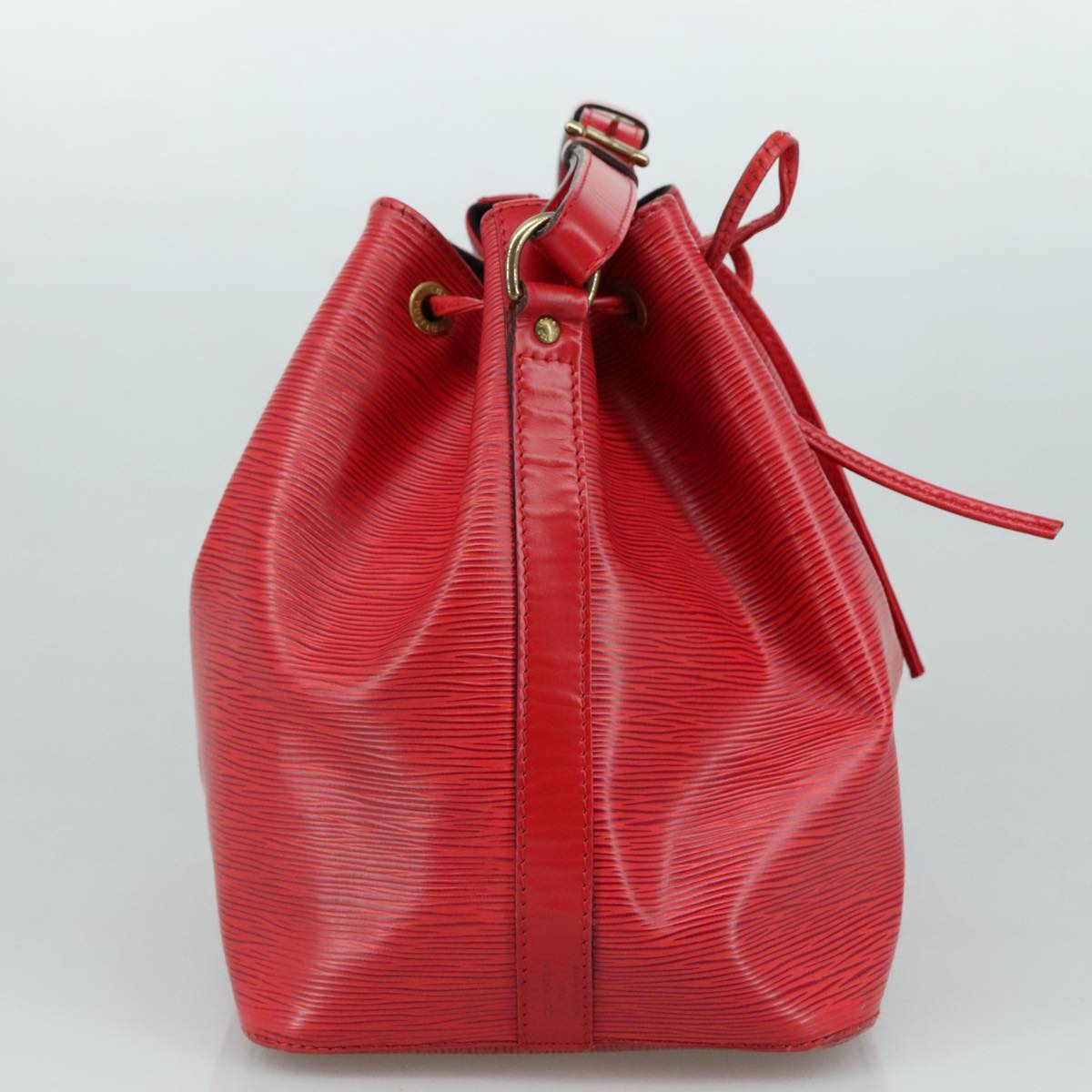 Louis Vuitton Noé Pm Red Leather Shoulder Bag